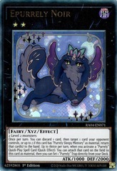 Epurrely Noir - RA04-EN071 - Ultimate Rare - 1st Edition